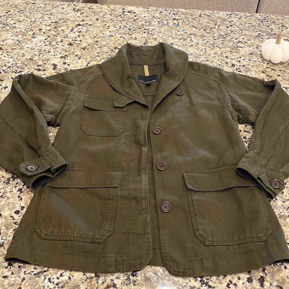 Banana Republic army/pea coat/jacket